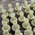 Glasvezel FRP GRP T -stuk flens reduceren